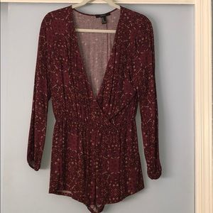 Romper in paisley print